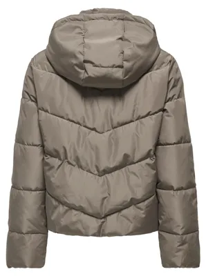Produktbild von ONLY ONLCLAIR PUFFER HOOD JACKET CC OTW Walnut XS