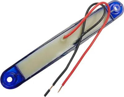 Produktbild von Blaue LED Positionsleuchte, 10cm, 12V-24V | 1031122