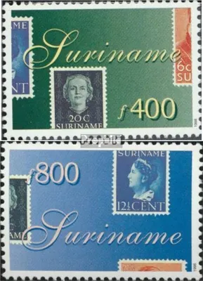 Produktbild von Briefmarken Suriname 1998 Mi 1661-1662 (kompl.Ausg.) postfrisch Briefmarkenausstellung