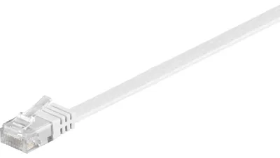 Image de goobay Flach Patchkabel Cat 6 U/UTP weiß 15 m