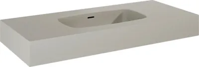 Produktbild von Jungborn Waschtisch DECEM 1008 x 460 mm fume matt