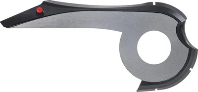 Image de Garde-chaîne Hebie Chainguard pour Bosch 20 dents, gris/noir, pour Active Line