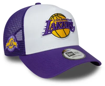 Produktbild von NEW ERA NBA 9FORTY Side Patch Trucker Cap LA Lakers - Lila/Weiß Lila/Weiß