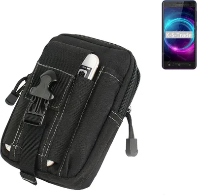 Produktbild von K-S-Trade Gürtel Tasche kompatibel mit BQ Mobile BQ-5046L Choice LTE Gürteltasche Holster Schutz Hülle Handy Hülle Smartphone outdoor Handy-Hülle