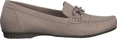 Produktbild von MARCO TOZZI Damen Slipper Leder Zierspange Mokassin 2-24203-42, Größe:39 EU, Farbe:Rosa