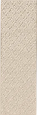 Imagen del producto de Alfombra Interiyou Teppich, color crema, modelo Lecce, dimensiones 70x200 cm