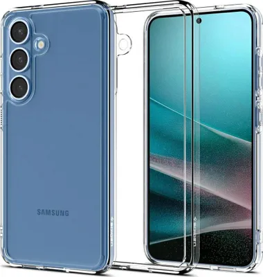 Produktbild von Spigen Ultra Hybrid, Cover, Samsung, Galaxy S25, 15,8 cm (6.2"), Transparent