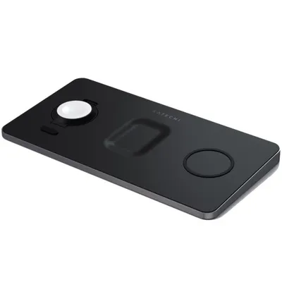 Immagine prodotto di Satechi Trio Caricatore Wireless con Pad Magnetico