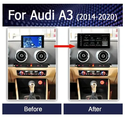 Produktbild von Autosystem mit Stereo – 12,3-Zoll HD-Display – GPS-Navigation – Android 14 – Drahtlose CarPlay-Unterstützung
