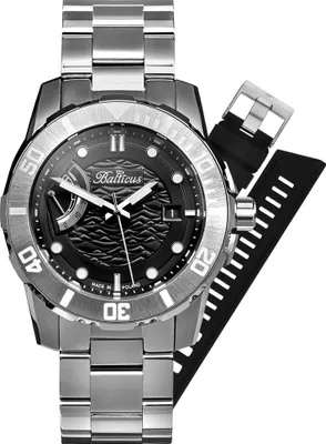 Produktbild von Balticus BLT-BTAFBL Herrenuhr silber
