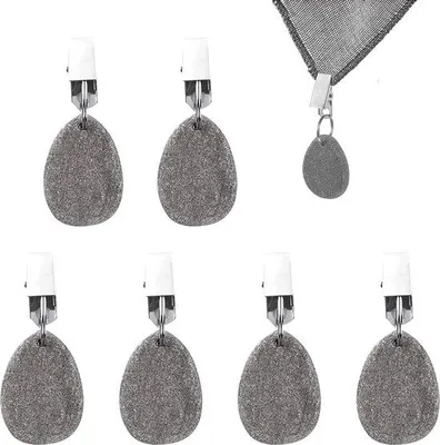 Productafbeelding van Famanu tafelkleedhouders met een stijlvol design - 6 stuks