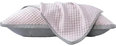 Produktbild von Kühlende Kissenbezug, Atmungsaktives Material, Waschbares Design, Rosa-1Stück