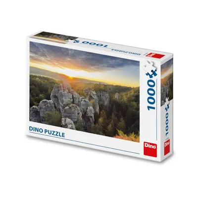 Produktbild von Dino Puzzle 1000 Teile Felswände