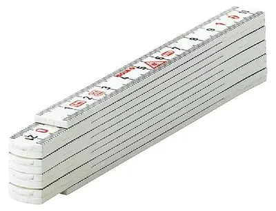 Obrázok produktu pre Plastové skladacie pravidlo HK 2/10, dĺžka: 1 m, počet článkov: 10