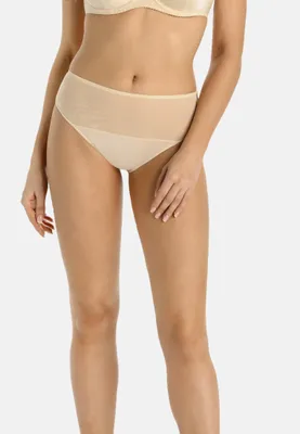 Produktbild von Teyli Klassische Unterhosen mit höherem Bund 758 beige S
