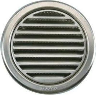 Obrázok produktu pre Mriežka vetracia so sieťovinou pr.150mm nerez