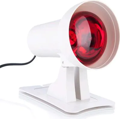 Zdjęcie produktu dla Lampa na podczerwień, Infra 100 W , czerwone światło, lampa grzewcza