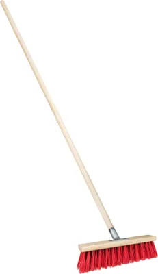 Obrázek produktu pro Pouliční koště zametací koště halové koště zahradní koště koště šířka 30 cm s násadou 150 cm