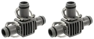 Zdjęcie produktu dla GARDENA 13201-20 GARDENA Anschlussstück für Tropfschlauch Micro-Drip-System T-Stück 13 mm (1/2"), 2 St.