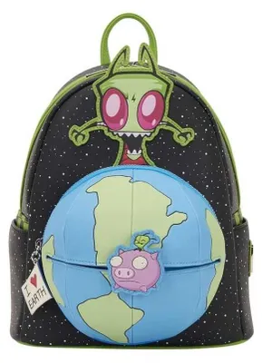Image de Mini sac à dos Nickelodeon by Loungefly Invader Zim Glow