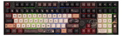 Produktbild von Kabellose Mechanische Tastatu Akko x Lord of the Mysteries 5108 V5 Bluetooth/2.4 GHz - Creamy Yellow Ultra