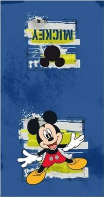 Produktbild von Mickey Mouse Strandtuch Badeponcho Kinder
