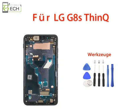 Produktbild von Original Display für LG G8S Thinq G810 LM-G81 LCD + Rahmen Touchscreen