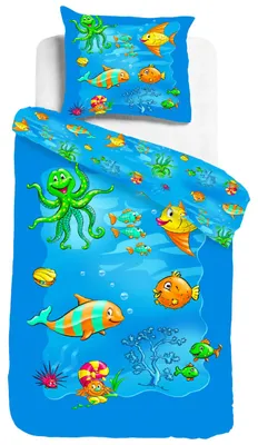 Produktbild von Unterwasserwelt Bettwäsche Digitaldruck ESPiCO Sleep and Dream 135 cm x 200 cm