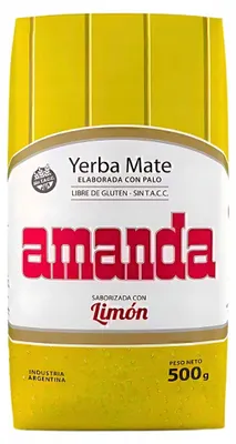 Immagine prodotto di Yerba Mate AMANDA Limón/Lime 500g