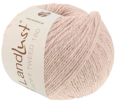 Produktbild von Lana Grossa - Landlust Soft Tweed 180 0131 zartrosa meliert