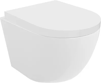 Obrázok produktu pre Mexen Lena WC misa Rimless s pomaly padajúcim sedátkom tvrdá, duroplast, biela - 30220200