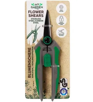 Produktbild von My Garden Blumenschere Gartenschere 16 cm Edelstahl Klinge