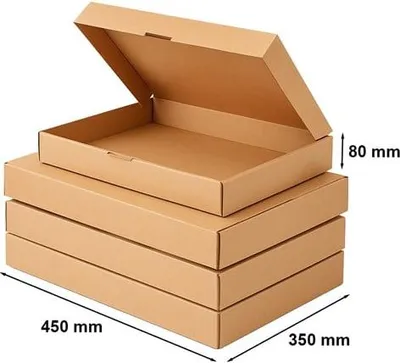 Obrázek produktu pro Balení 10 kartonových šablon 450 x 350 x 80 mm F426 velikost A