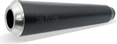 Obrázek produktu pro Tlumič výfuku LeoVince, černý, průměr 50 mm, délka 380 mm, určený pro montáž na pravou stranu, kompatibilní s modelem CLASSIC RACER