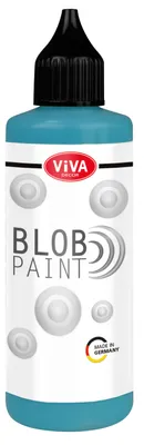 Produktbild von Viva Decor Blob Paint in 90ml Flasche, türkis 131965010 3D Effekt Farbe