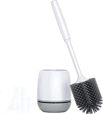 Produktbild von Toilettenbürstenhalter Wandmontage silikon schwarz