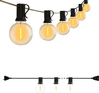 Produktbild von LED-Lichterkette, wasserdichtes Design, 150 Fuß Länge, 150FT (45,72 m) 75 Glühbirnen, EU 220V