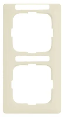 Image de Busch-Jaeger Cadre double blanc 1722 NSKA-212