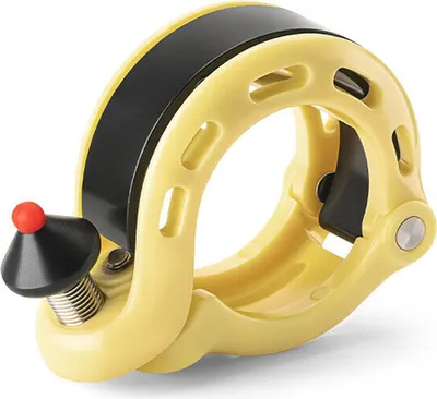 Produktbild von Q-förmige Fahrradklingel 100db - gelb