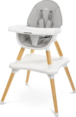 Produktbild von CARETERO Tuva Baby Hochstuhl 6 Monaten bis 3 Jahren - Grau