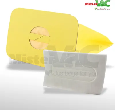 Produktbild von MisterVac Staubsaugerbeutel 10 Stück kompatibel mit Electrolux-Lux Z345