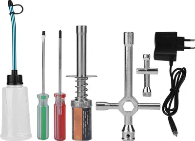 Immagine prodotto di RC Nitro Starter Kit Accenditore a candela con caricabatterie Camion Buggy Auto per HSP Redcat