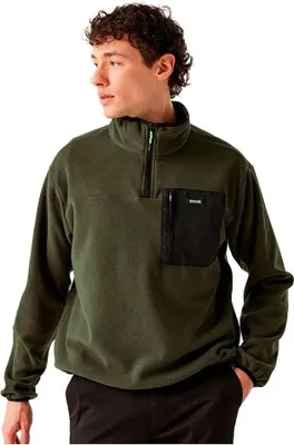 Produktbild von Regatta Frankie Fleece Mit Halbem Reißverschluss Grün S Herren Grün S