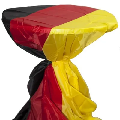 Produktbild von Stehtisch Husse Deutschland schwarz rot gold