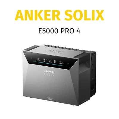 Produktbild von Anker SOLIX Solarbank 4 E5000 Pro,5000w Solareingang,2500w Power,10000 Ladezyklen
