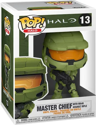 Produktbild von Halo - Master Chief With MA40 Assault Rifle 13 - Funko Pop! - Vinyl Figur