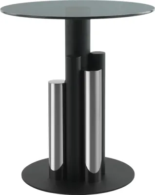 Produktbild von Beistelltisch Janifer 200 Silber / Grau
