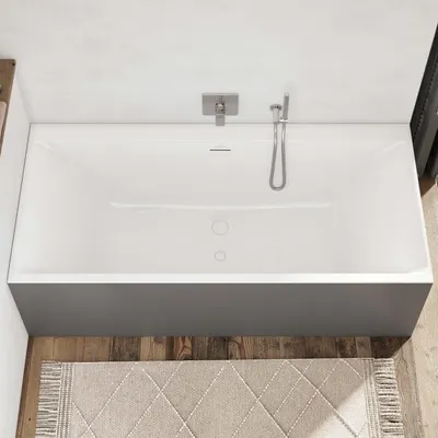 Produktbild von Villeroy & Boch Subway 3.0 Duo Badewanne 180 x 80 cm, mit SilentFlow