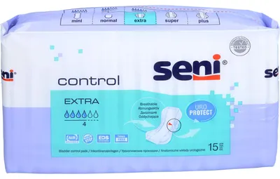 Immagine prodotto di Seni Control Extra assorbenti per incontinenza, 15 assorbenti