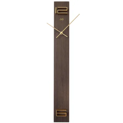 Produktbild von JVD HC25.6 Wanduhr Quarz analog nussbaum farben schmal
